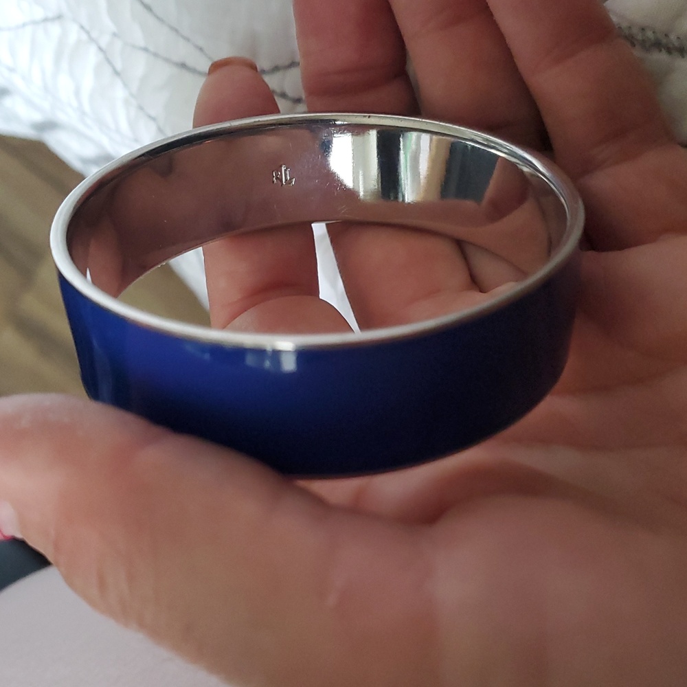 Ralph Lauren Cobalt Blue and Silver Bracelet - Picture 3 of 5